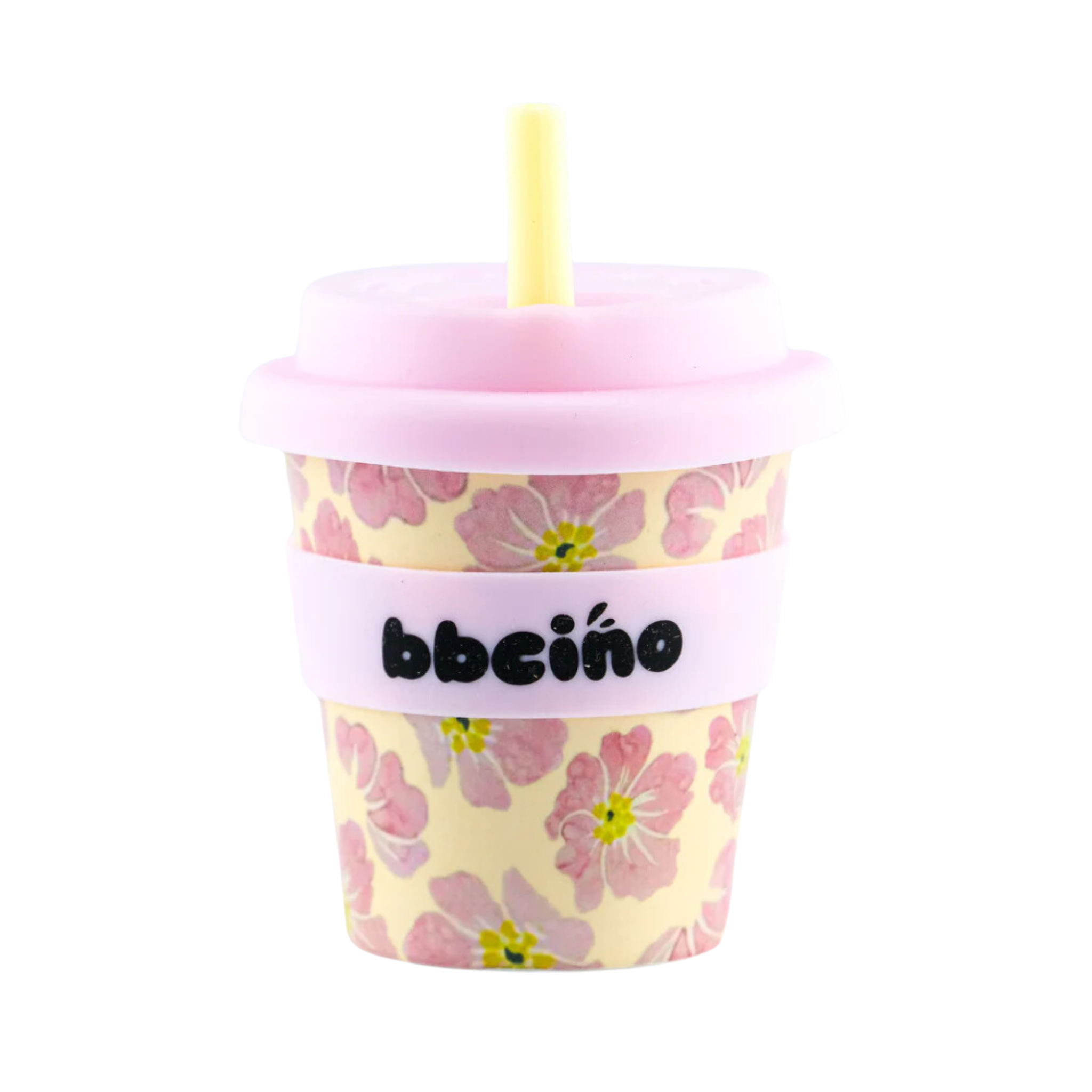 Reusable Babycino Bamboo Cup Poppy 120ml