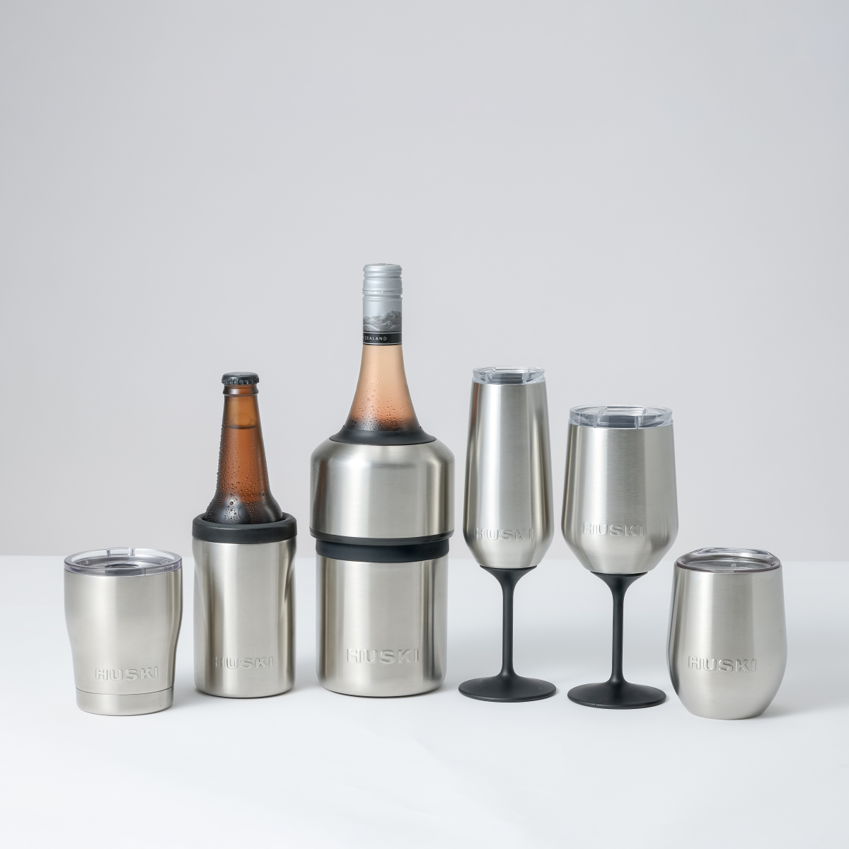 Champagne Flute Brushed Stainless