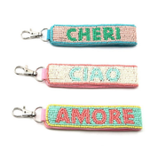Beaded Dolce Vita Keyring Cheri