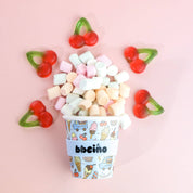 Reusable Babycino Bamboo Cup Scoops in Blue (120ml)