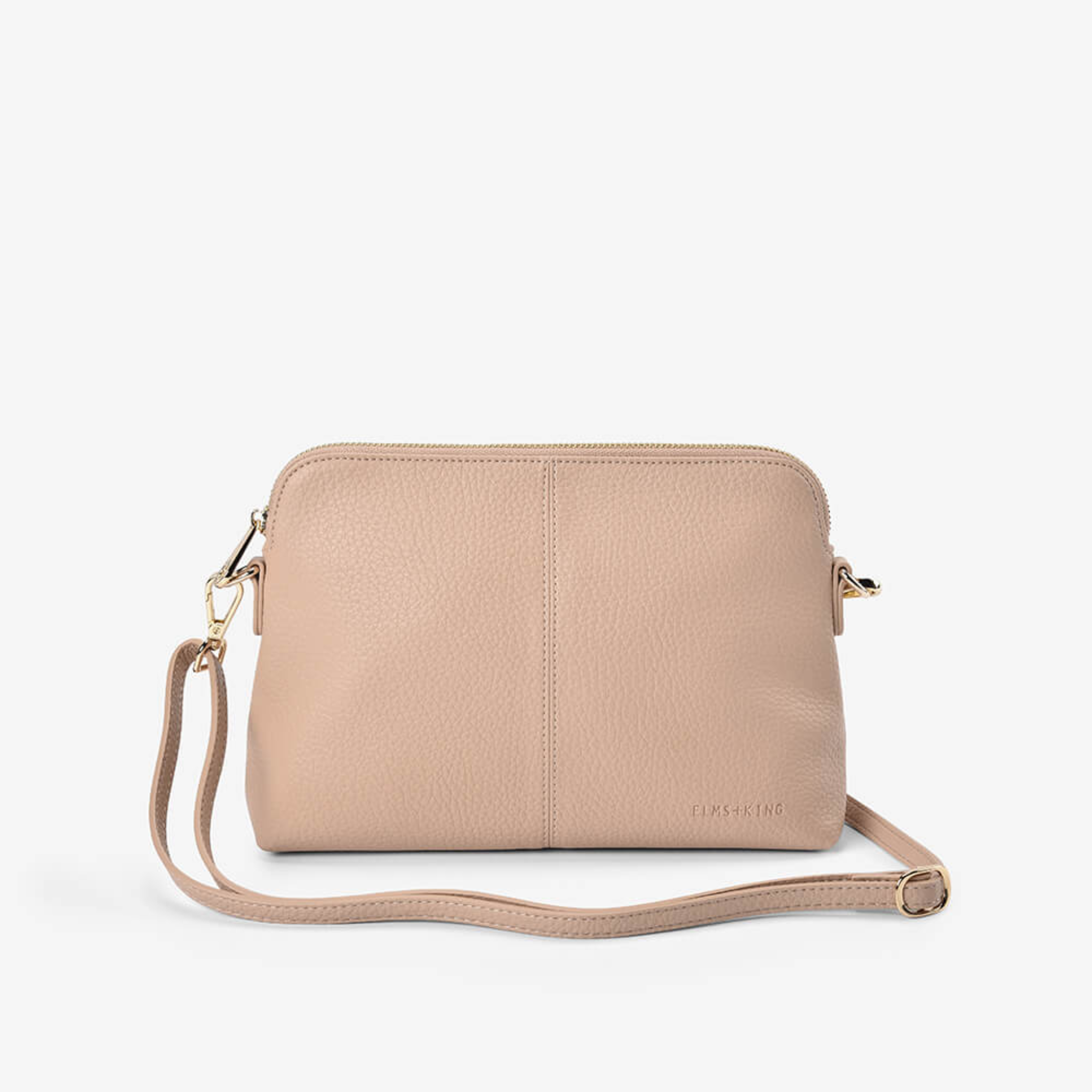 Burbank Crossbody Large Neutral Pebble