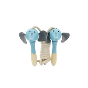 Wooden Skipping Rope Jungle Animal Elephant