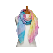 Rainbow Stripes Scarf
