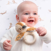 Teething Ring Rattle Kookaburra