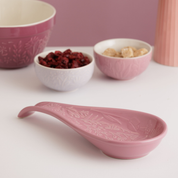 In The Meadow Pink Spoon Rest