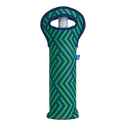 Single Bottle Bag Neoprene Zig Zag