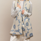 Denim Tall Poppy Scarf