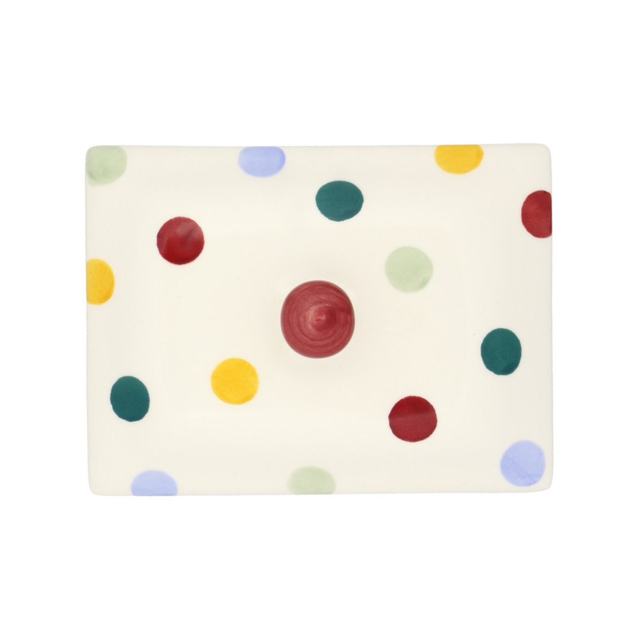 Polka Dot Small Butter Dish