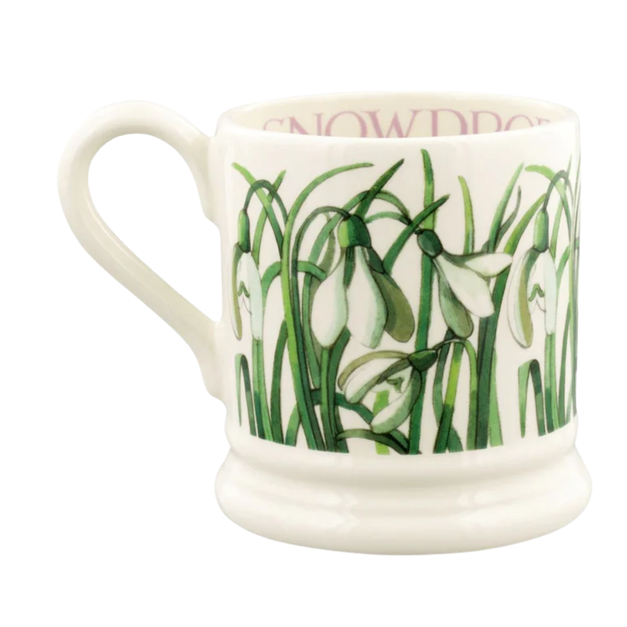 Flowers Snowdrop 1/2 Pint Mug