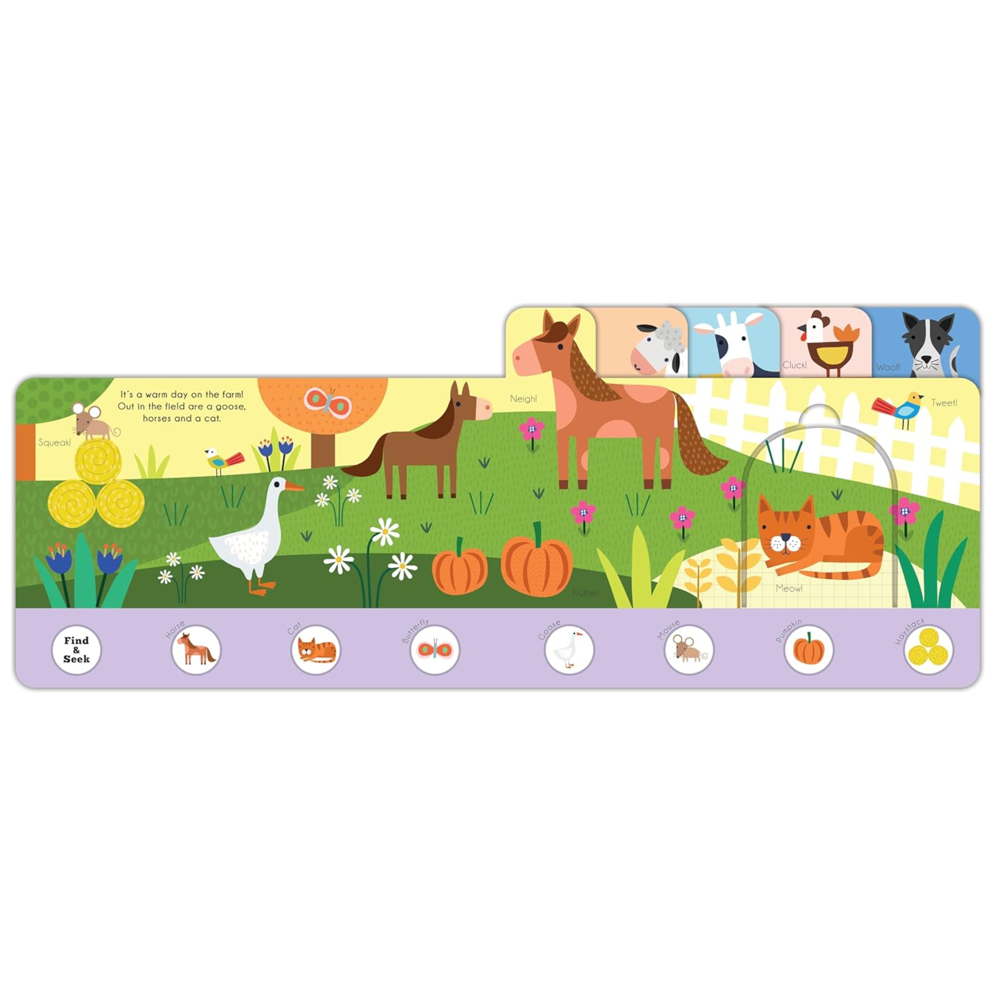 Find and Seek Farmyard Explorers Board Book