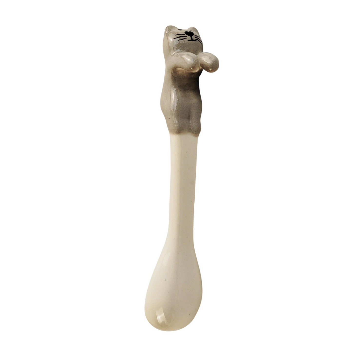 Cat Spoon Grey