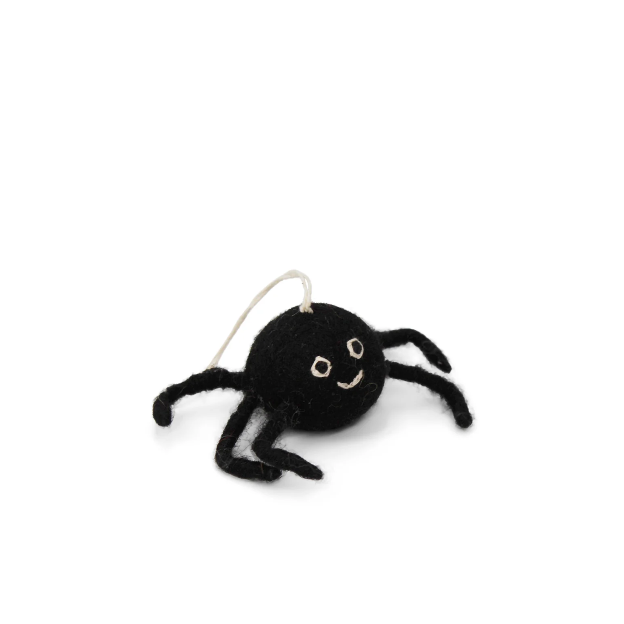 Felted Spider Hanging Decoration