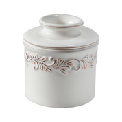 The Original Butter Bell® Crock Antique White Linen