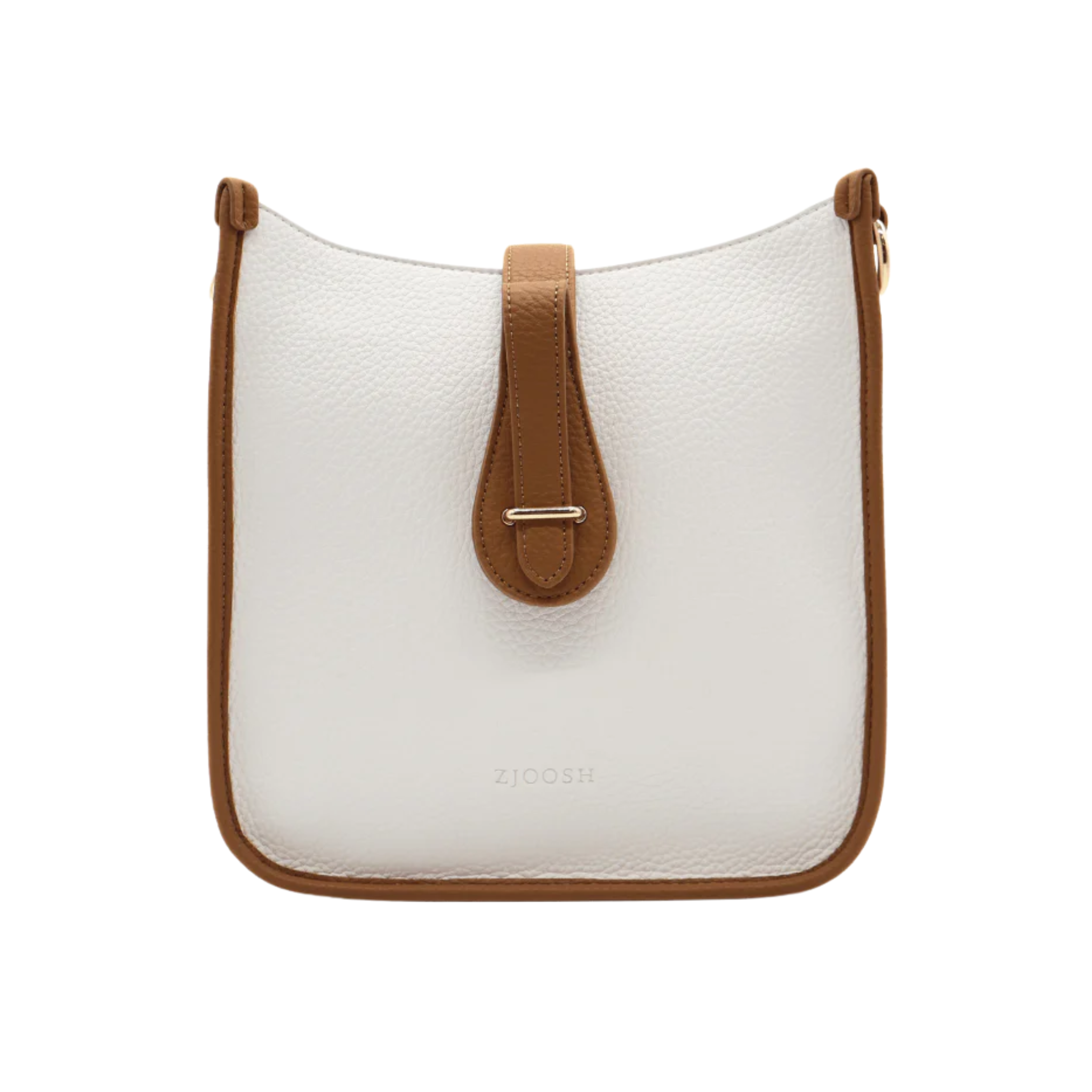 Dominic Max Bag Dual Tone White Tan 2.0