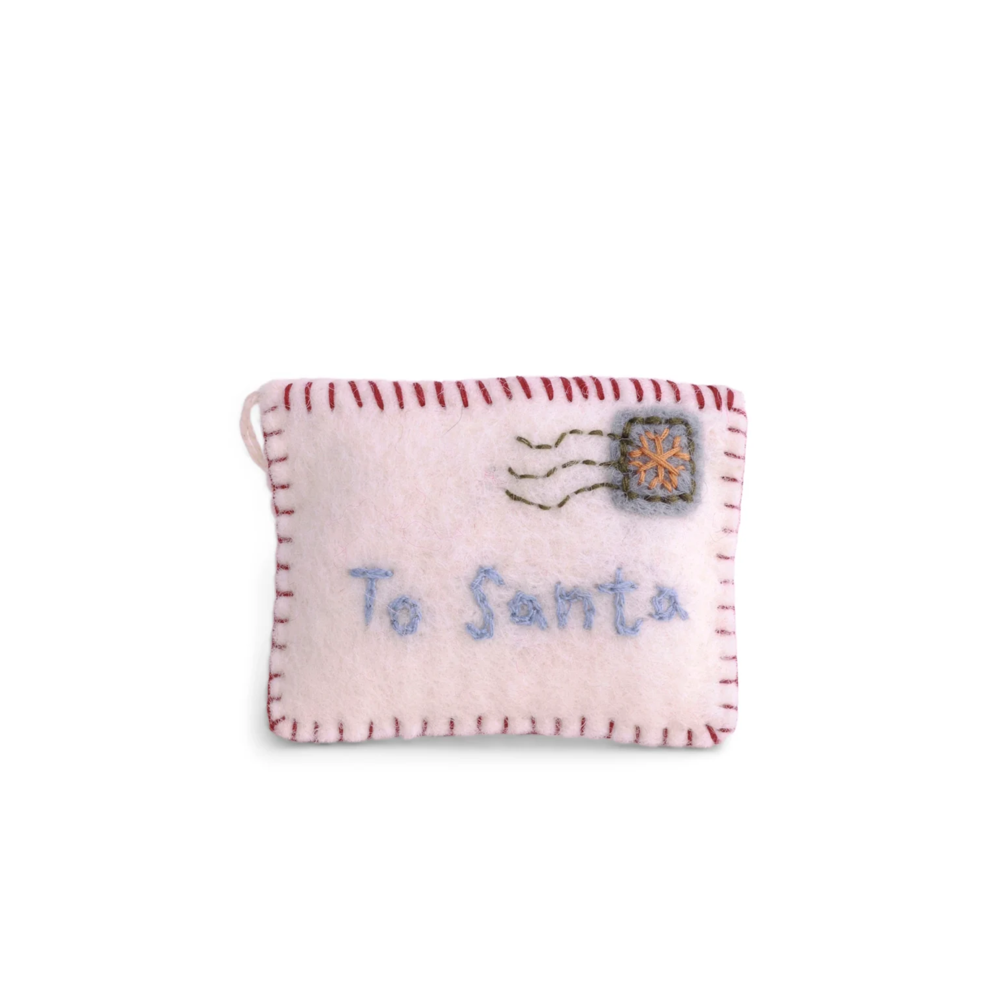 Felt Christmas Letter To Santa Decoration