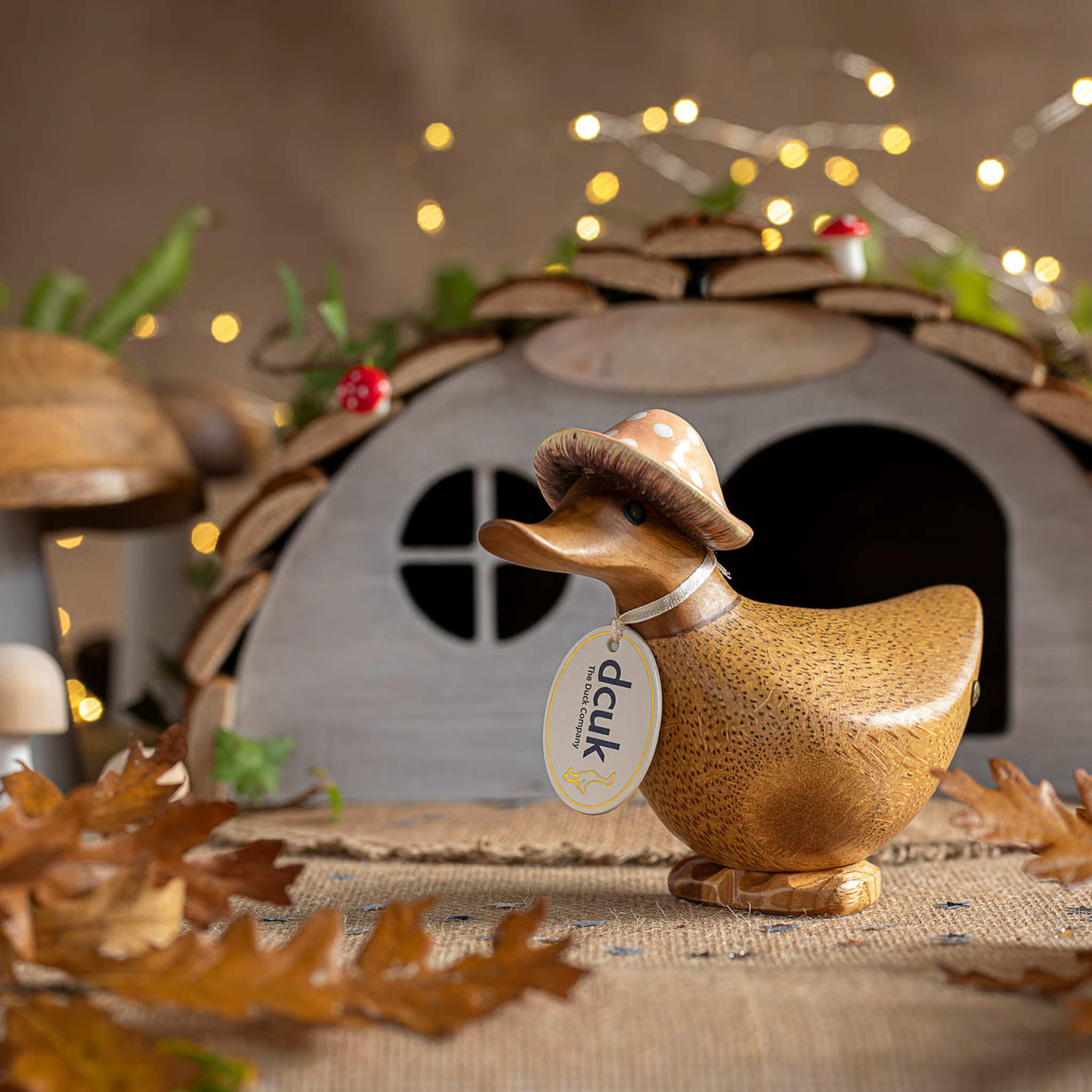 Toadstool Folk Ducky Peach