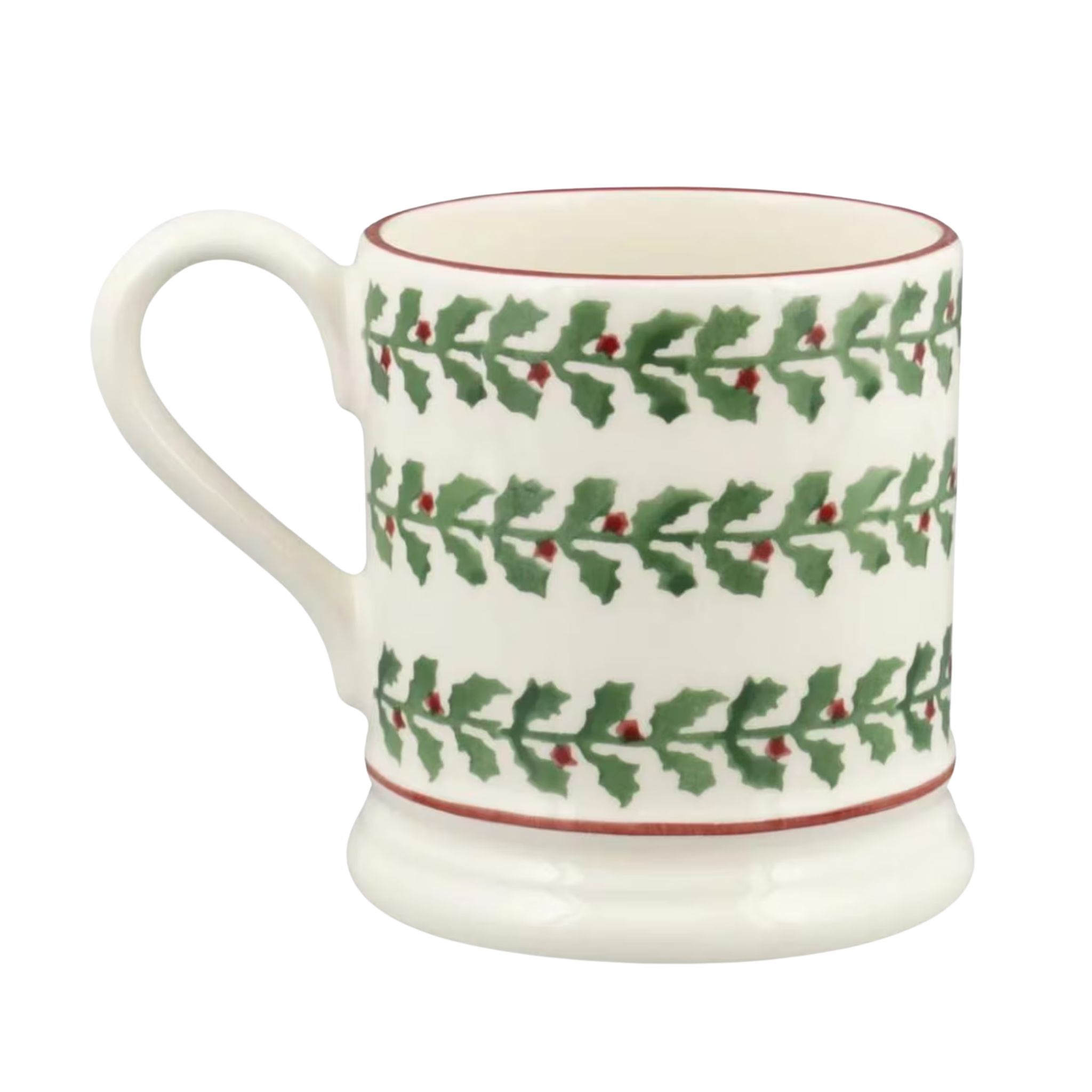 Tiny Holly 1/2 Pint Mug