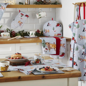 Apron Christmas On The Farm