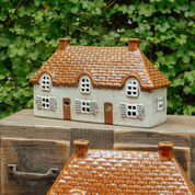 Cotswold Tea Light Cottage Ivory