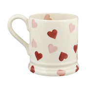 Pink Hearts 1/2 Pint Mug