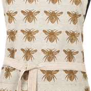 Honey Bee Apron Mustard