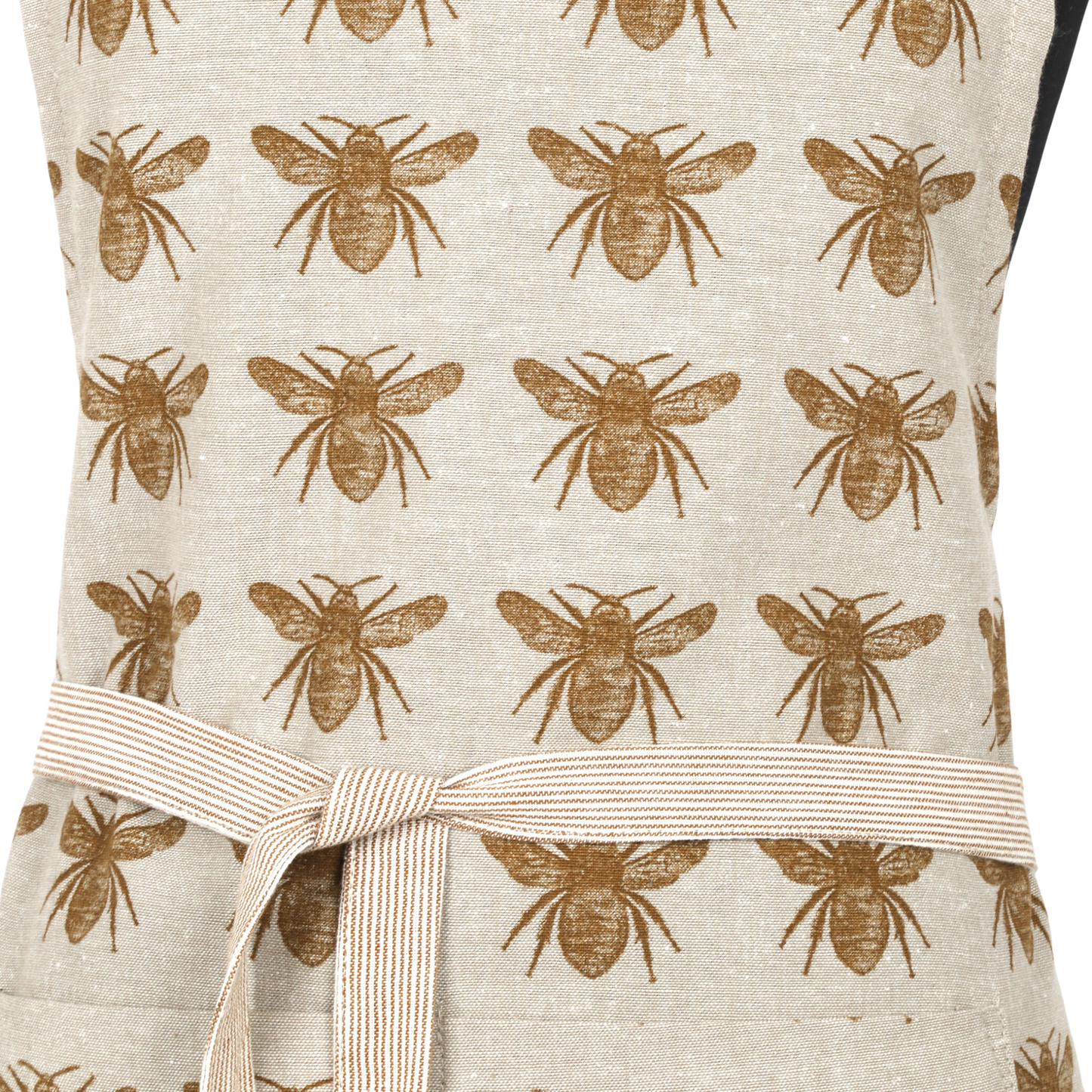 Honey Bee Apron Mustard