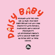 Reusable BambinoCino Bamboo Cup Daisy Baby (240ml)