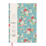 A5 Soft Cloth Cover 2026 Diary Clifton Rose