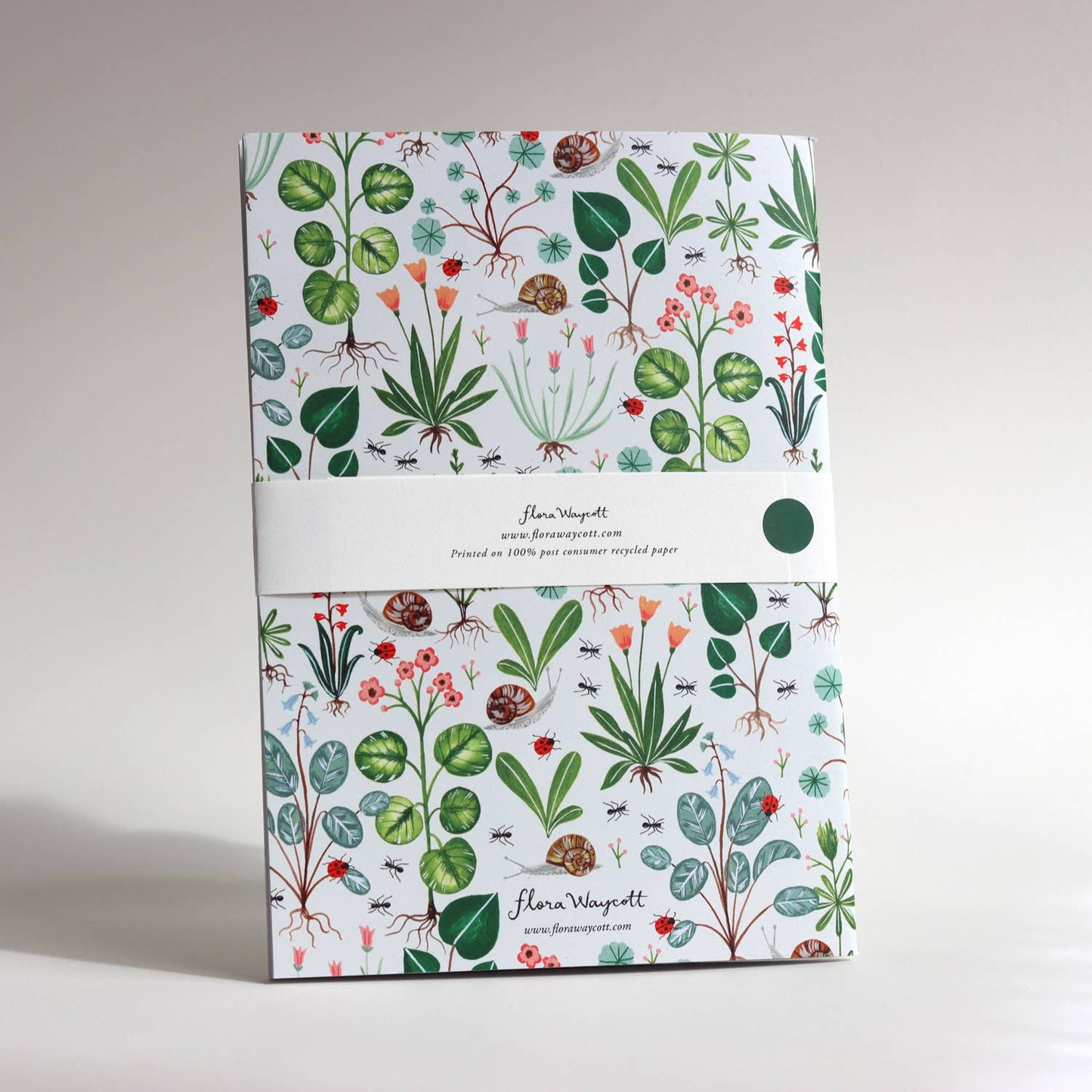 Green Botanical Journal Notebook