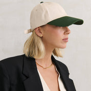 Nicki Colour Block Cotton Cap