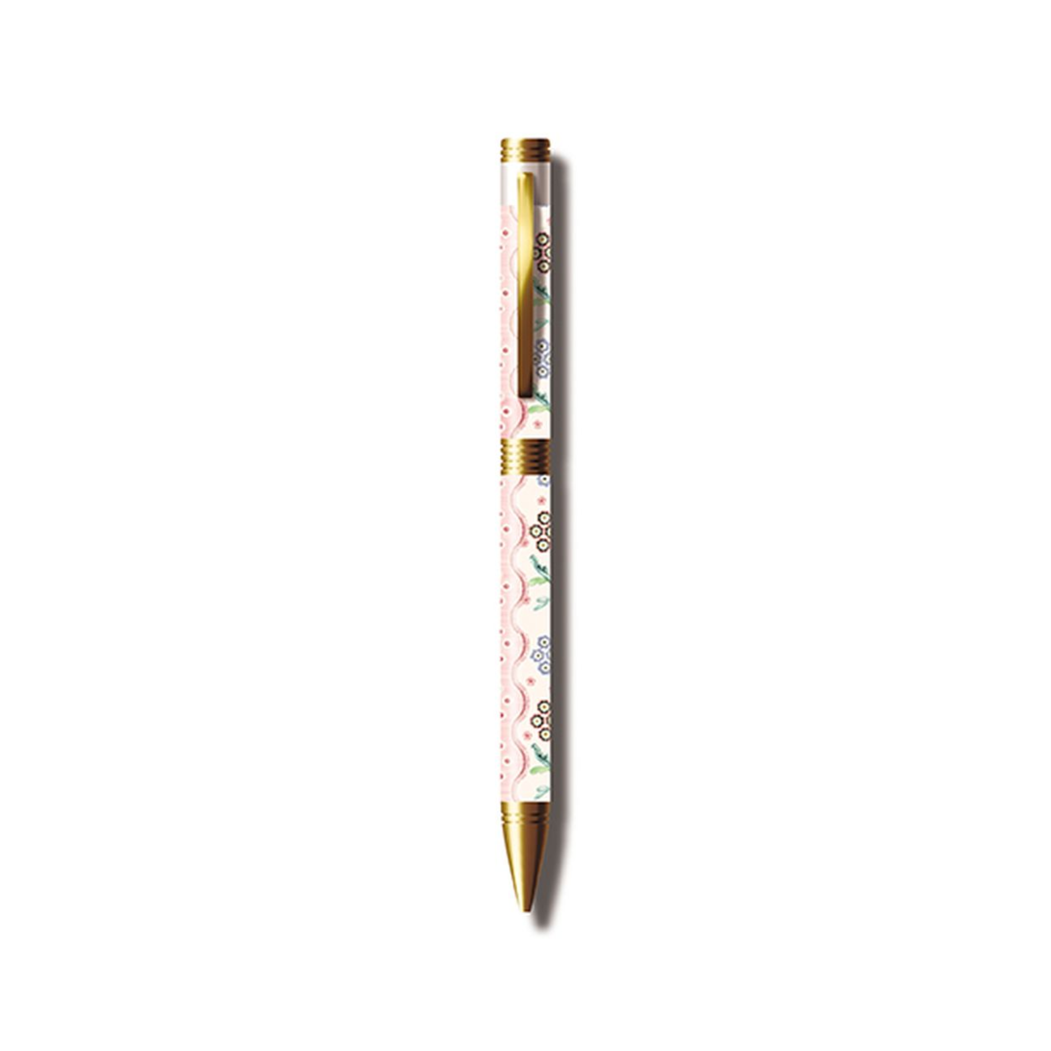 Set Of 3 Luxury Floral Ballpoint Pens 2.0