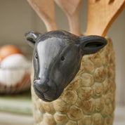 Sheep Utensil Pot / Vase Highland Sheep