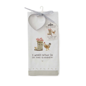 Tea Towel & Cookie Cutter Set Hen House Lane