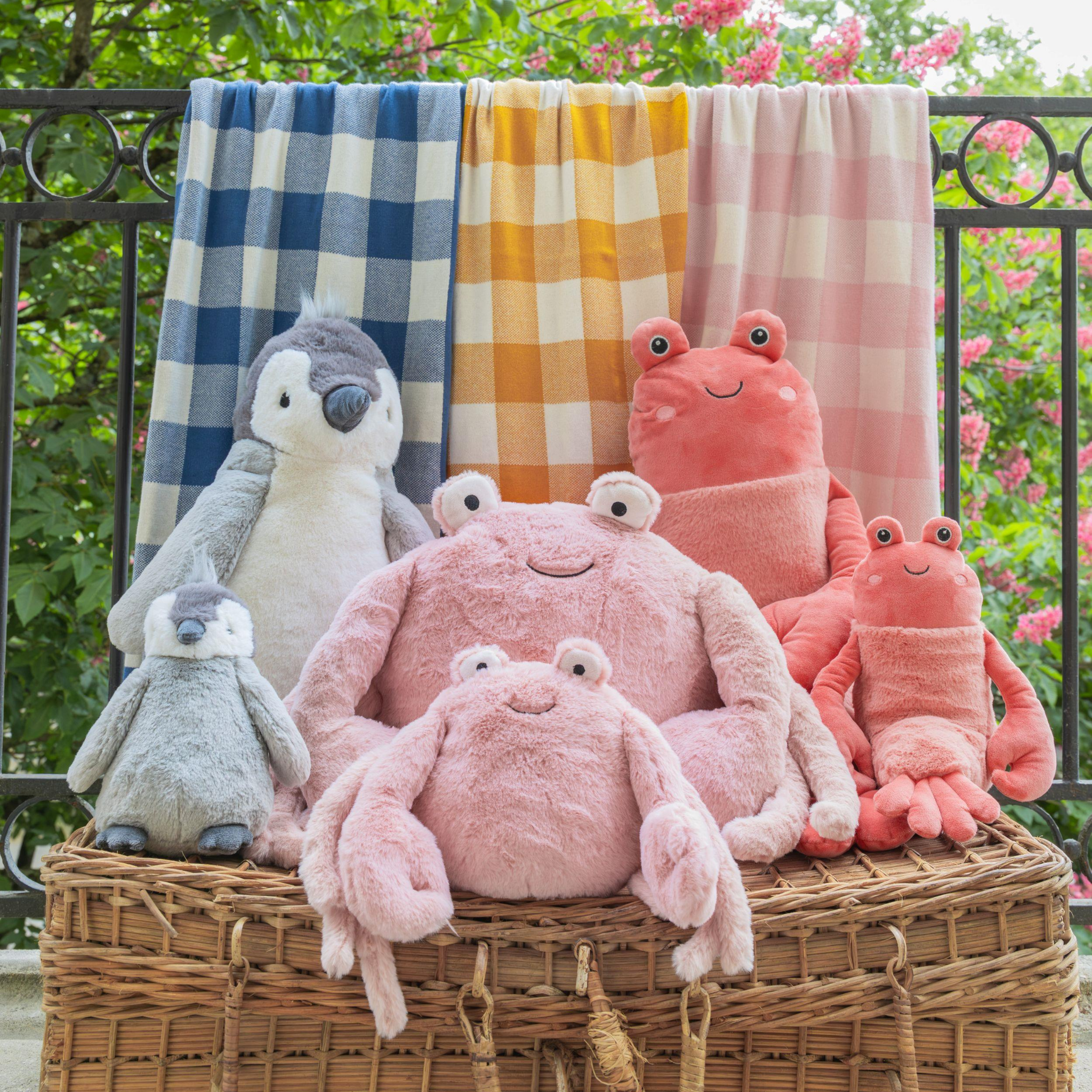 Gingham Baby Blanket Pink