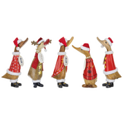 Traditional Christmas Duckling Santa