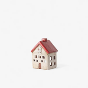 Alsace Tea Light Villa Red White