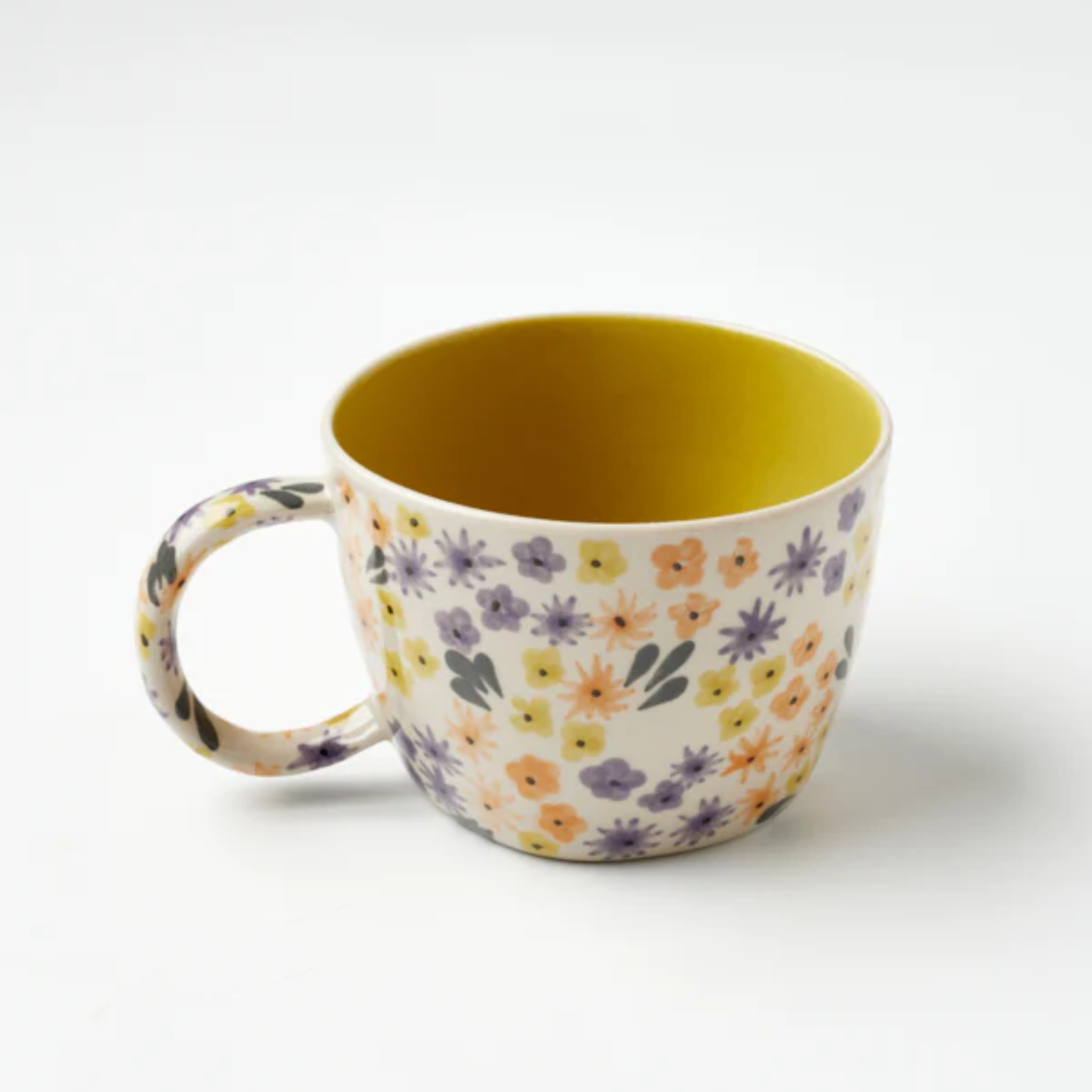 Ditsy Chartreuse Mug