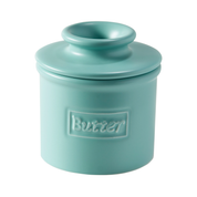 The Original Butter Bell® Crock Cafe Matte Aqua