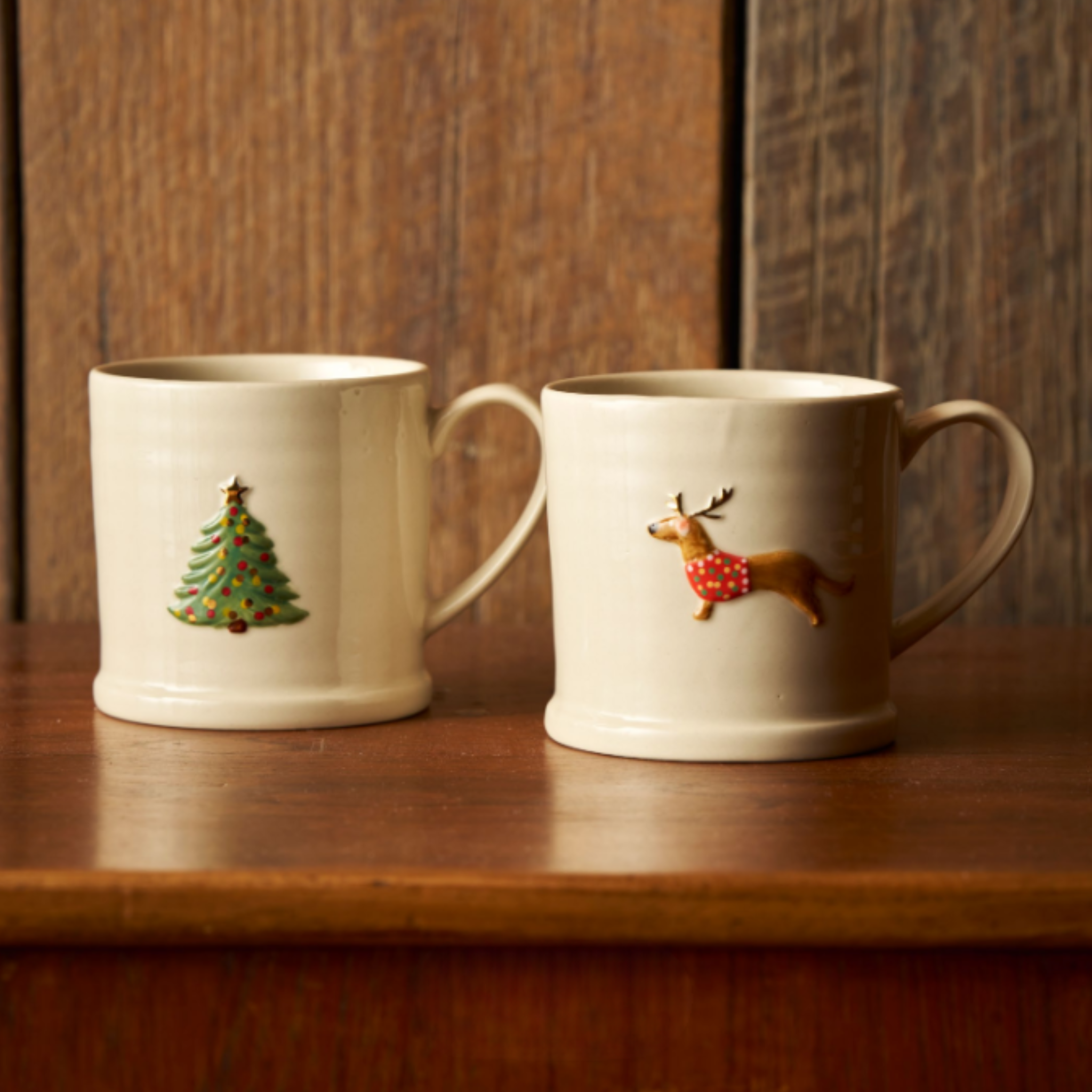 Favourite Things Mug Christmas Edition Christmas Tree & Gold Star