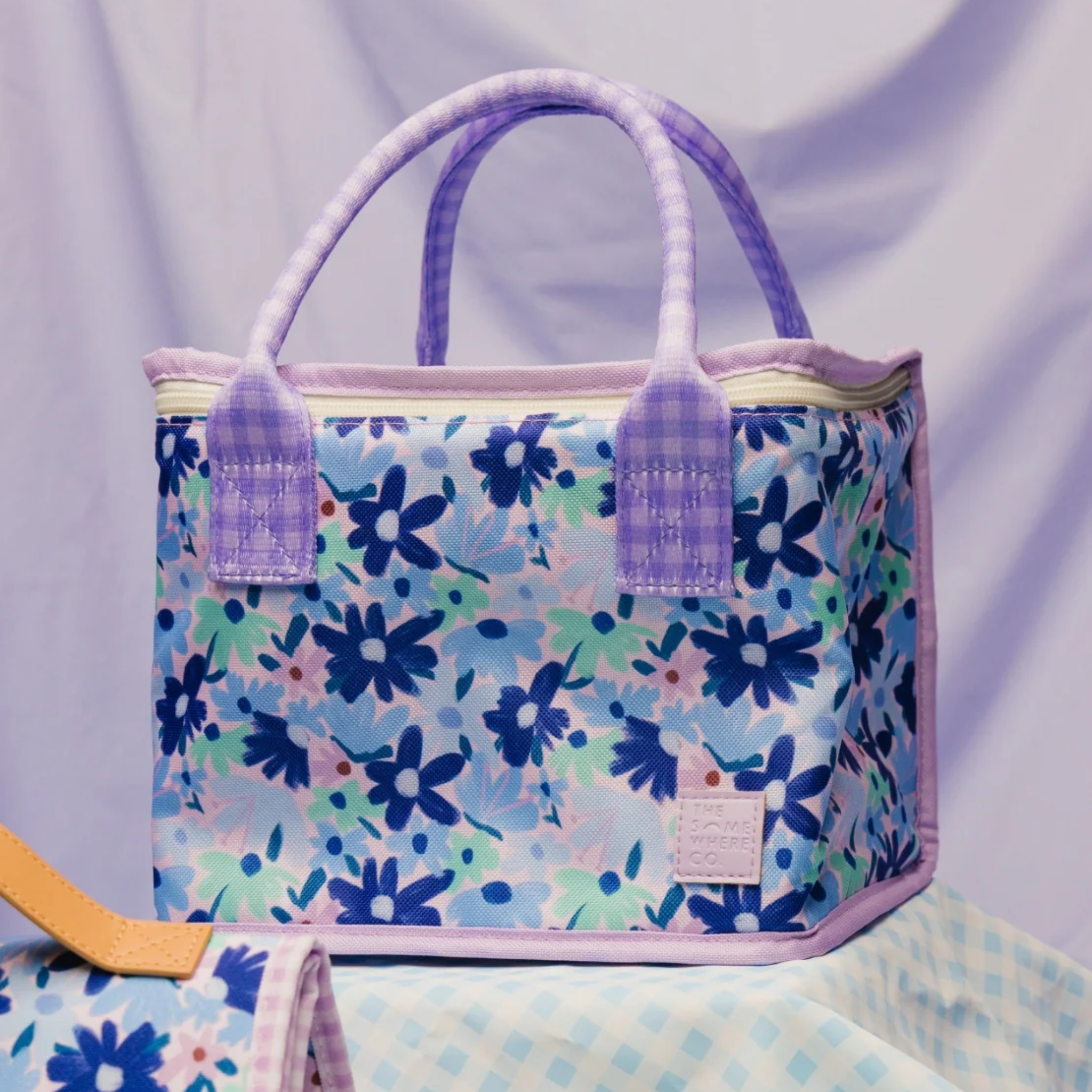 Blue Meadow Lunch Bag