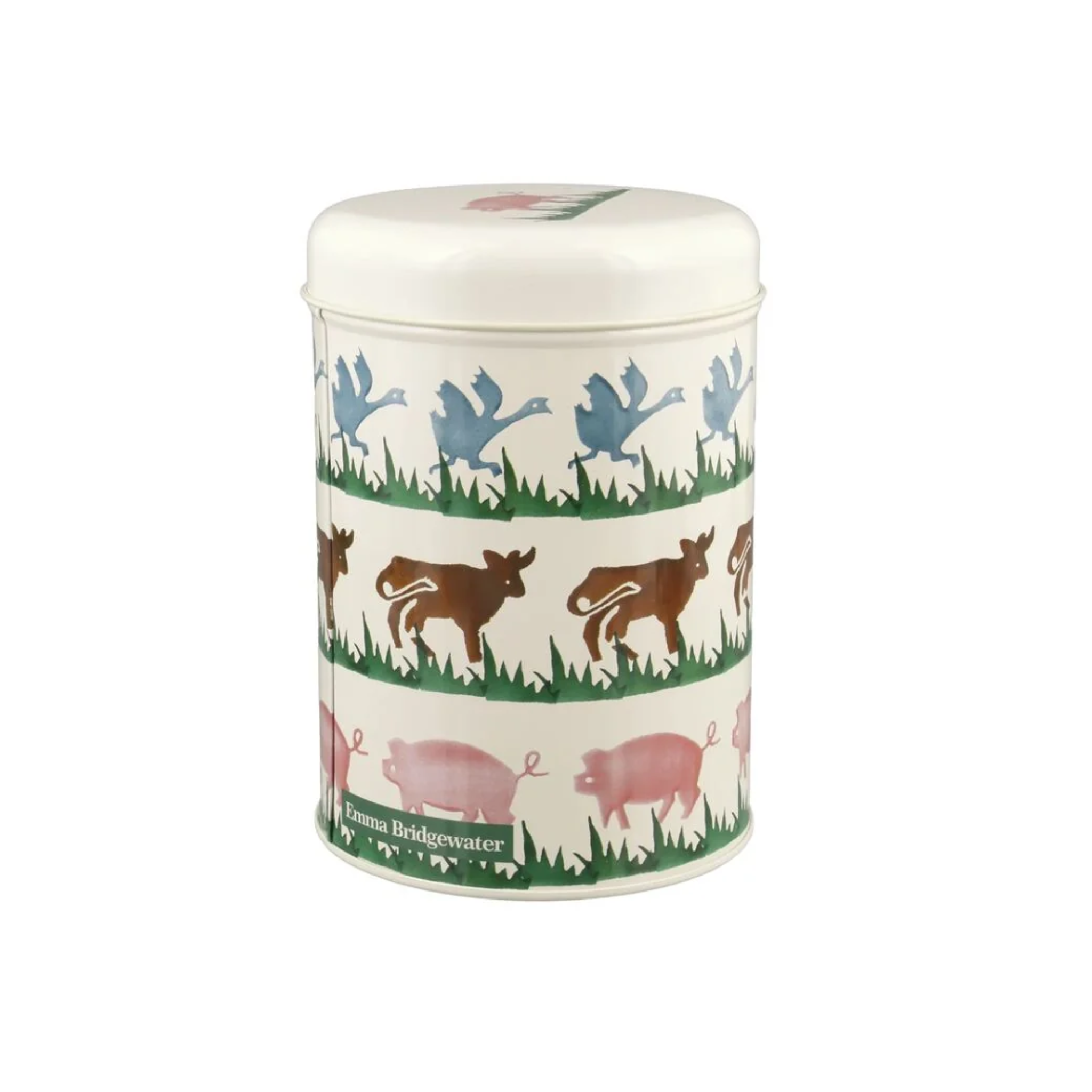 Round Canister Farmyard
