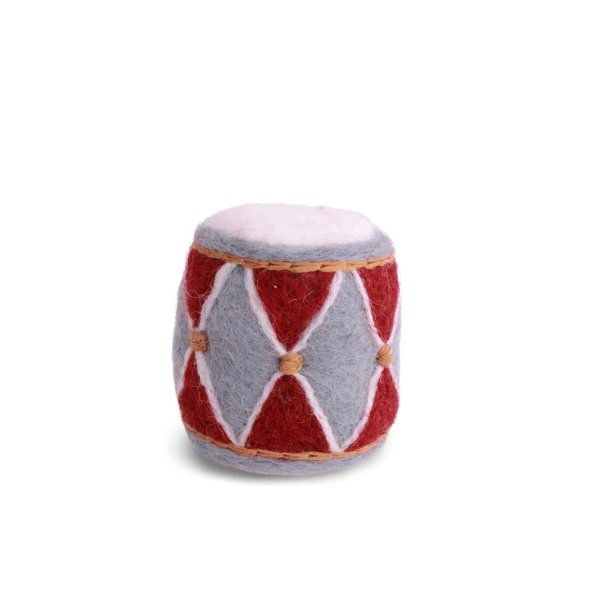 Felt Christmas Drum Decoration