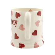 Pink Hearts Mummy 1/2 Pint Mug