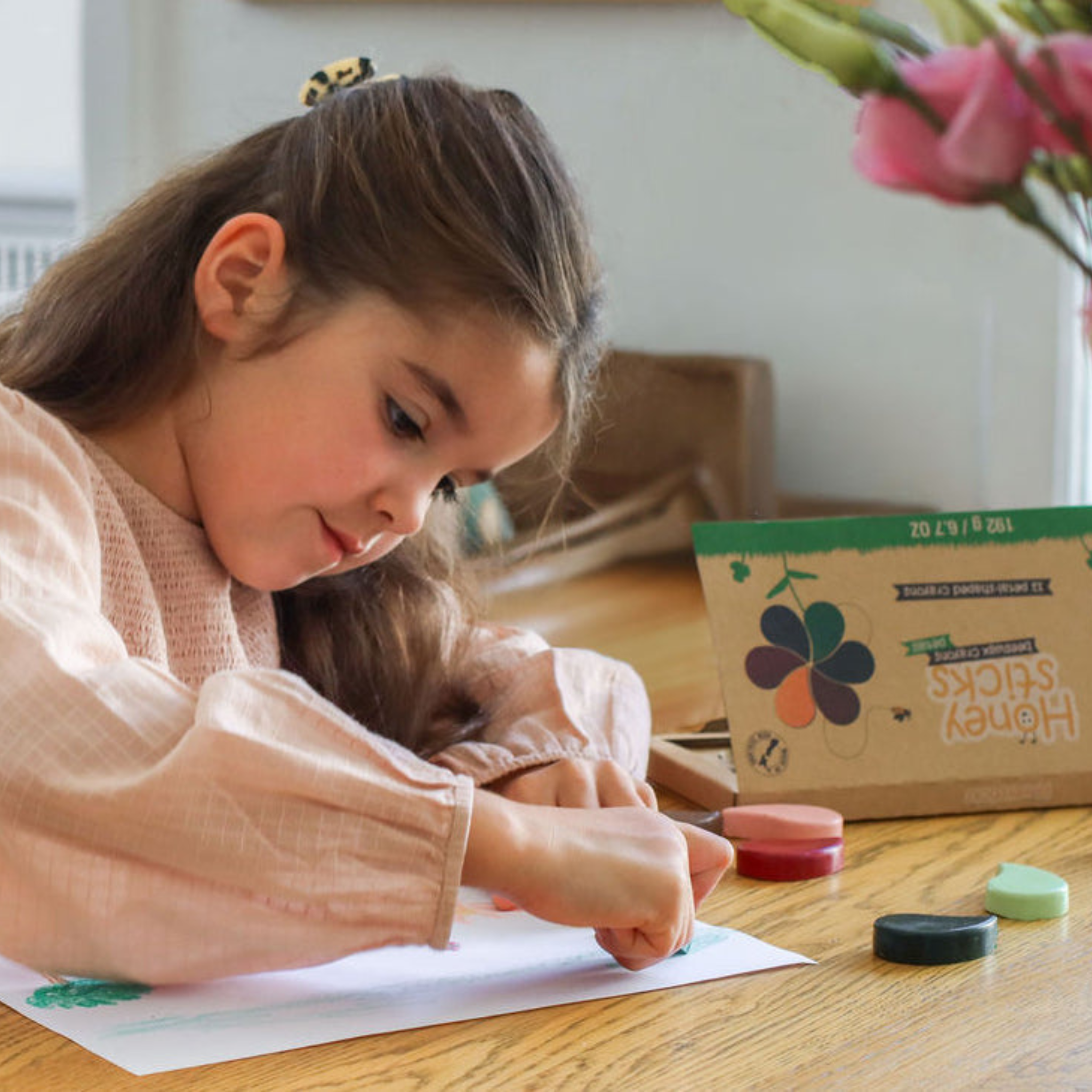 Honeysticks Beeswax Crayons Petals