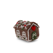 Felt Christmas Gingerbread House Decoration