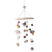 Handcrafted Felt Homestead Mobile