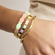 Green Fish Tile Bracelet