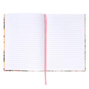 A5 Hard Cloth Cover Notebook Floral Fancy