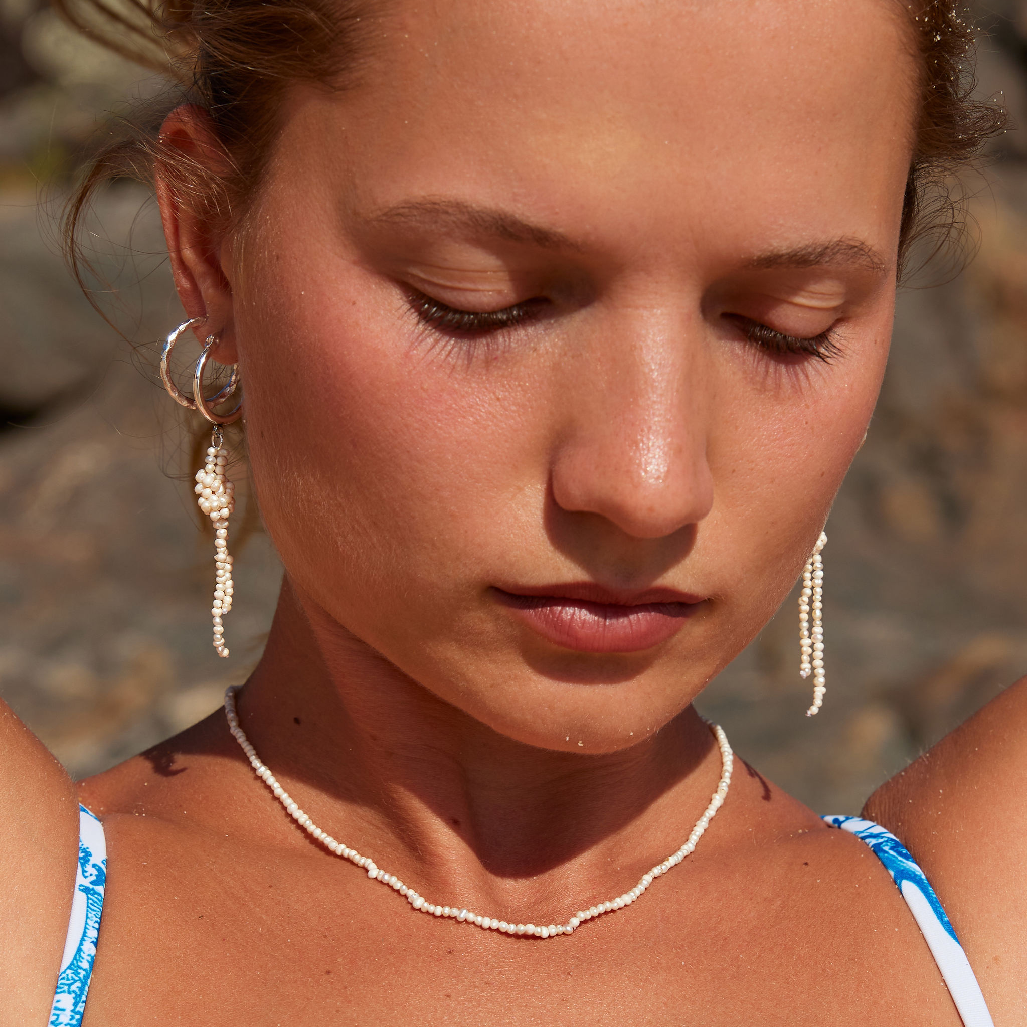 Clio Earrings Silver