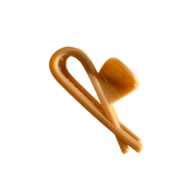 Loop Claw Clip Beige